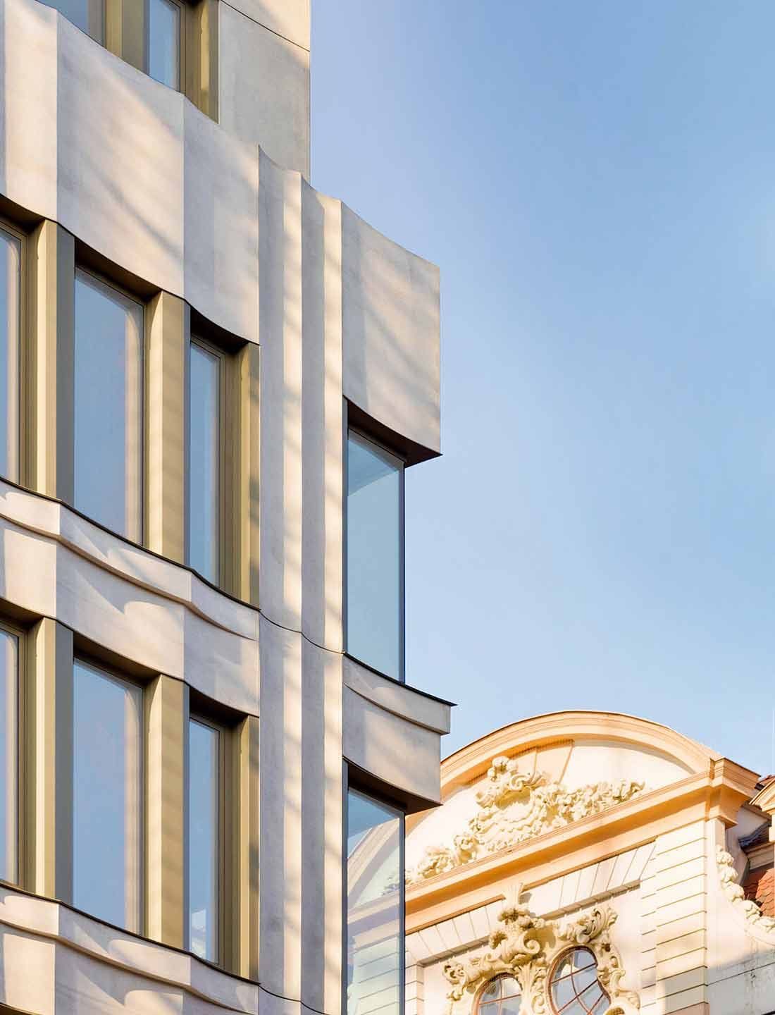 Bernsteincarré Fassade KLM Architekten