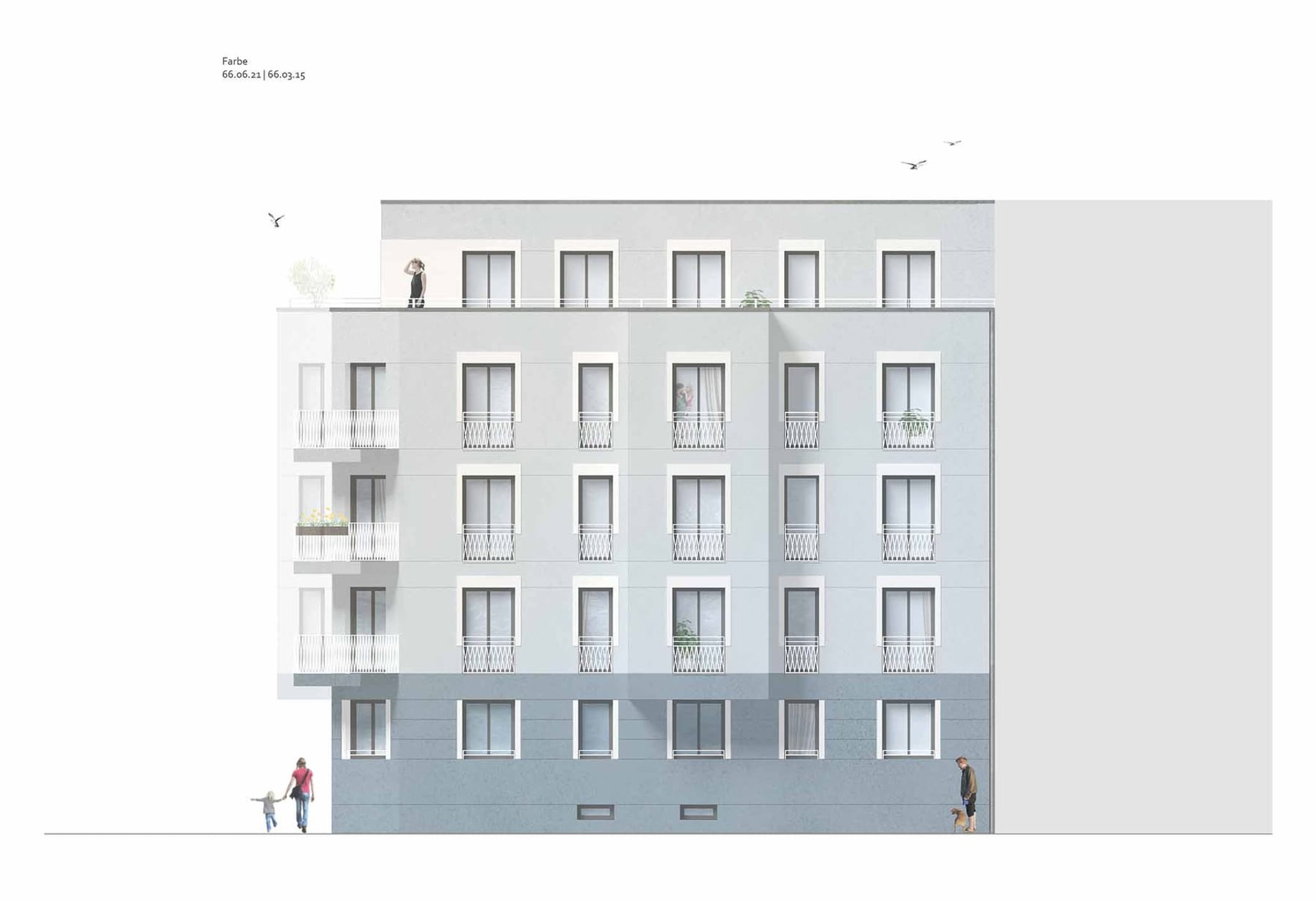 KLM Frommanstraße Farbkonzept