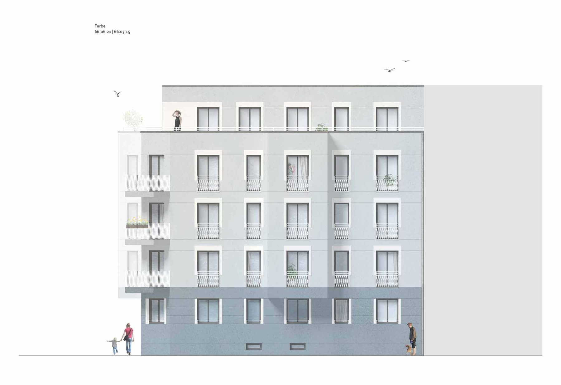 KLM Frommanstraße Farbkonzept