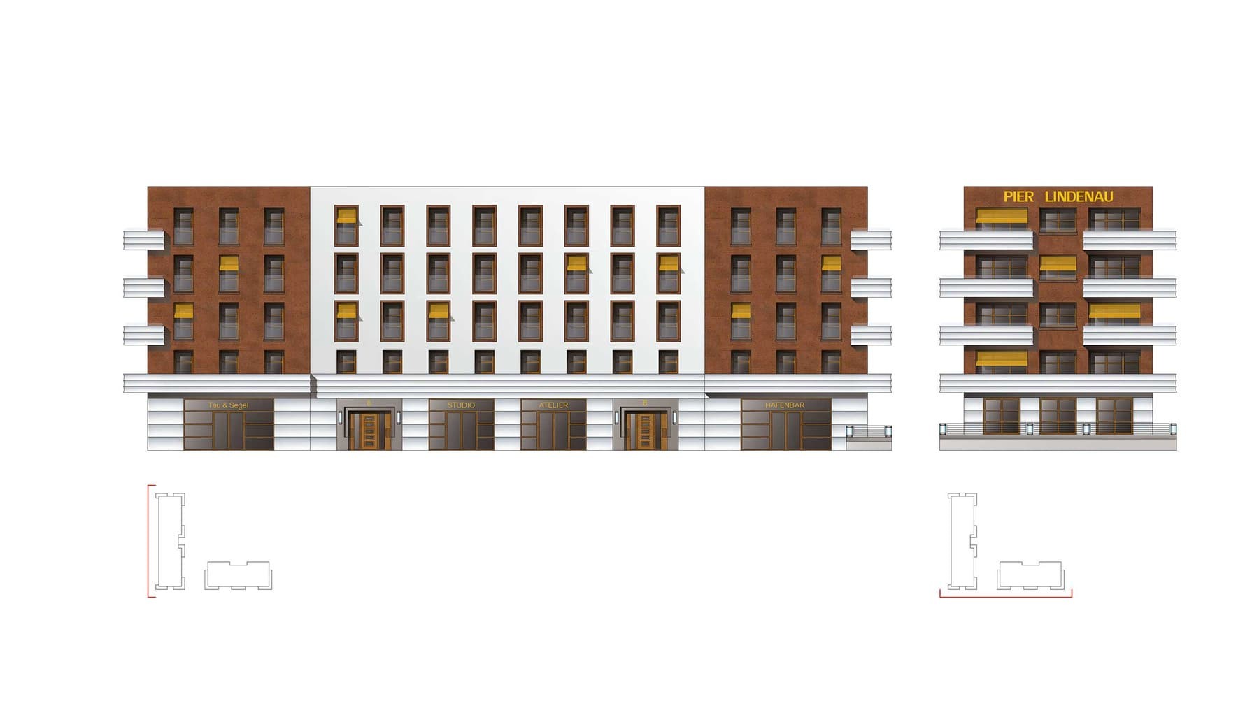 lindenauer hafen fassade