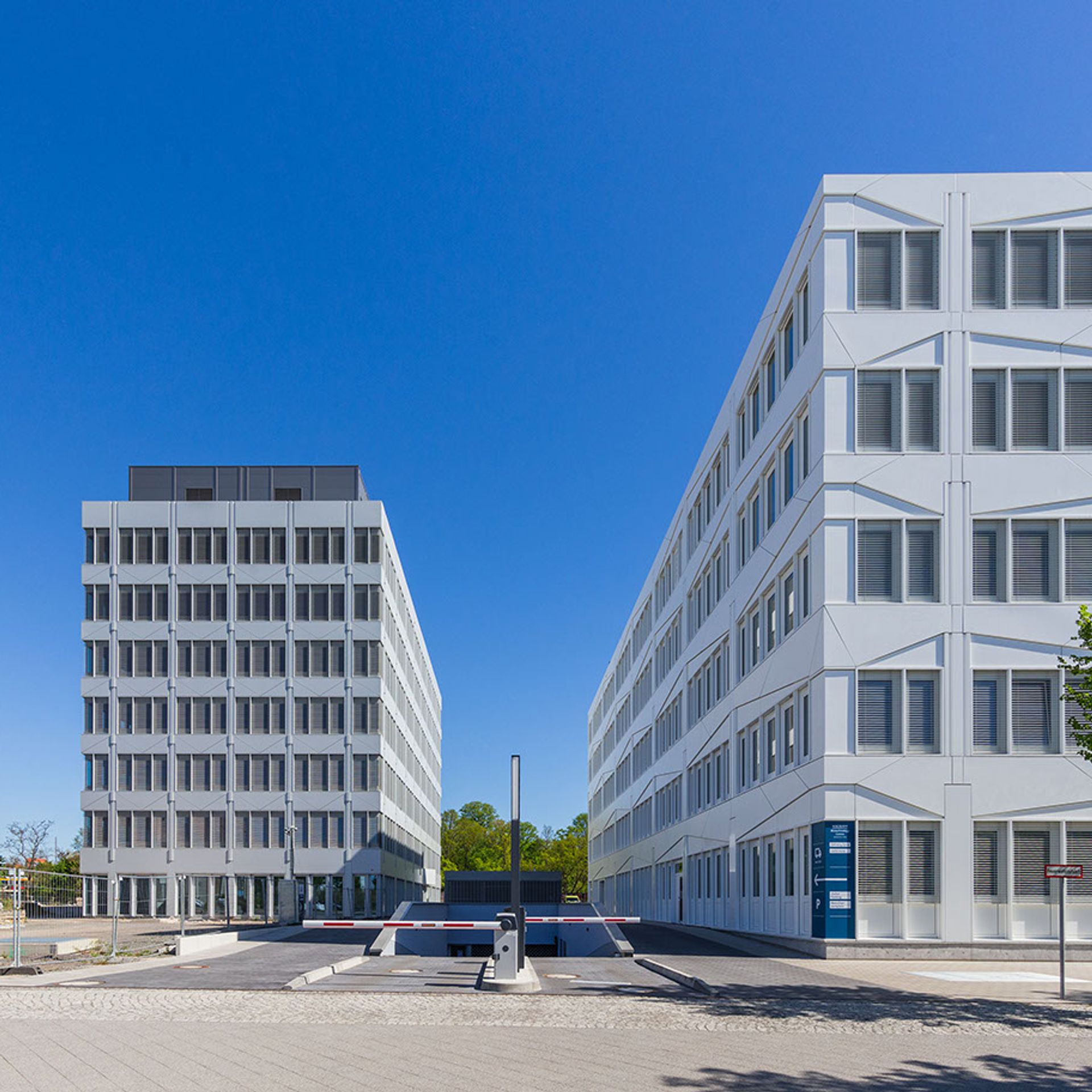 BioSquare Alte Messe, Leipzig – Straßenperspektive
