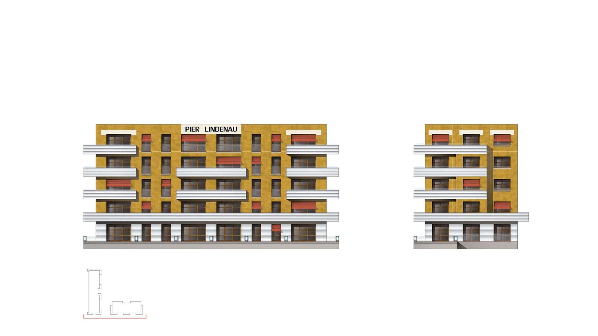 leipziger hafen fassade