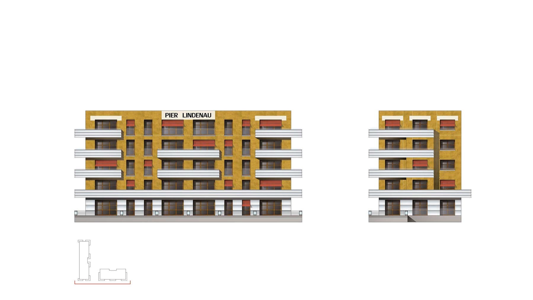 leipziger hafen fassade