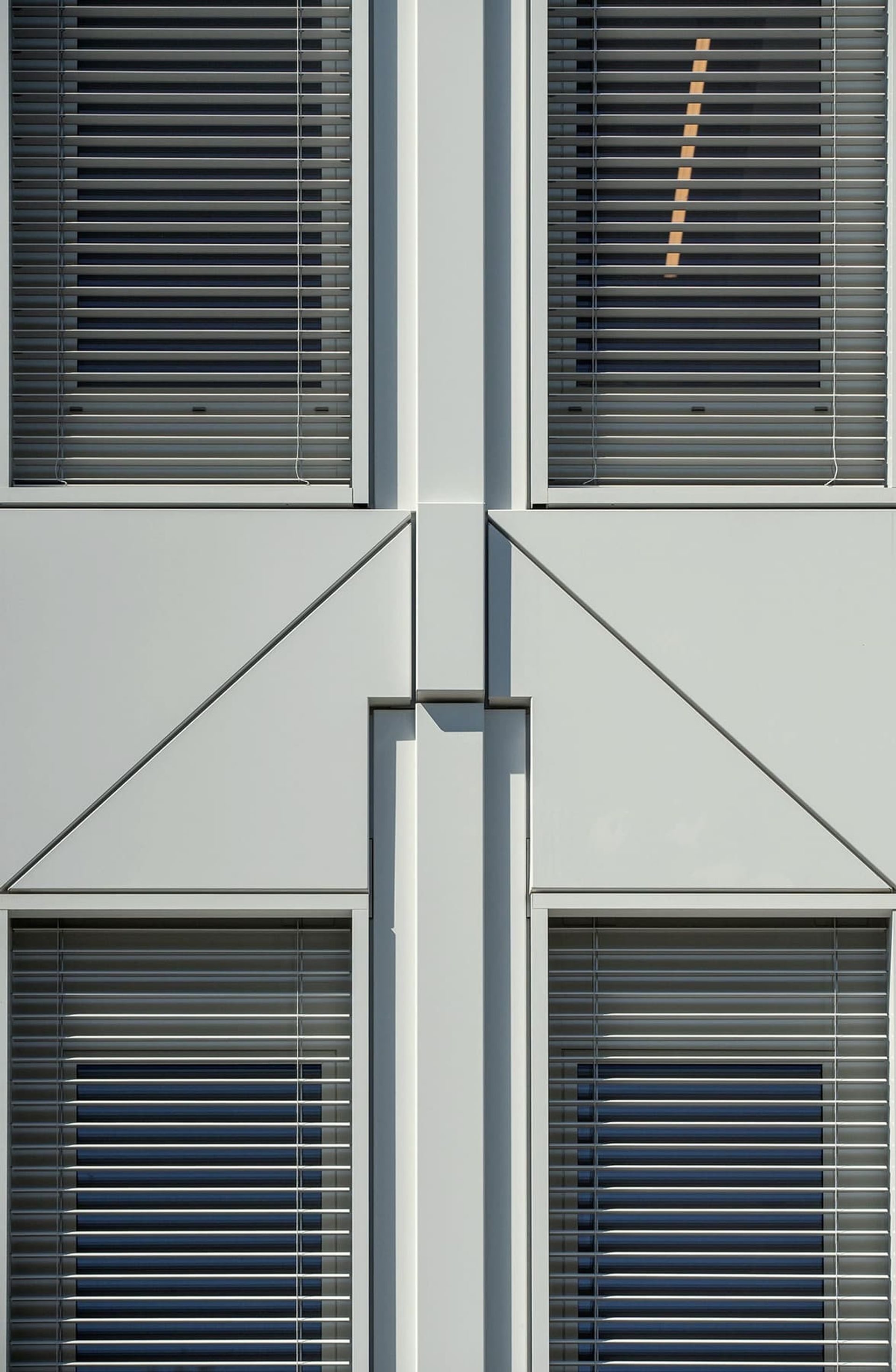 BioSquare Alte Messe, Leipzig – Fassadendetail mit Sonnenschutz