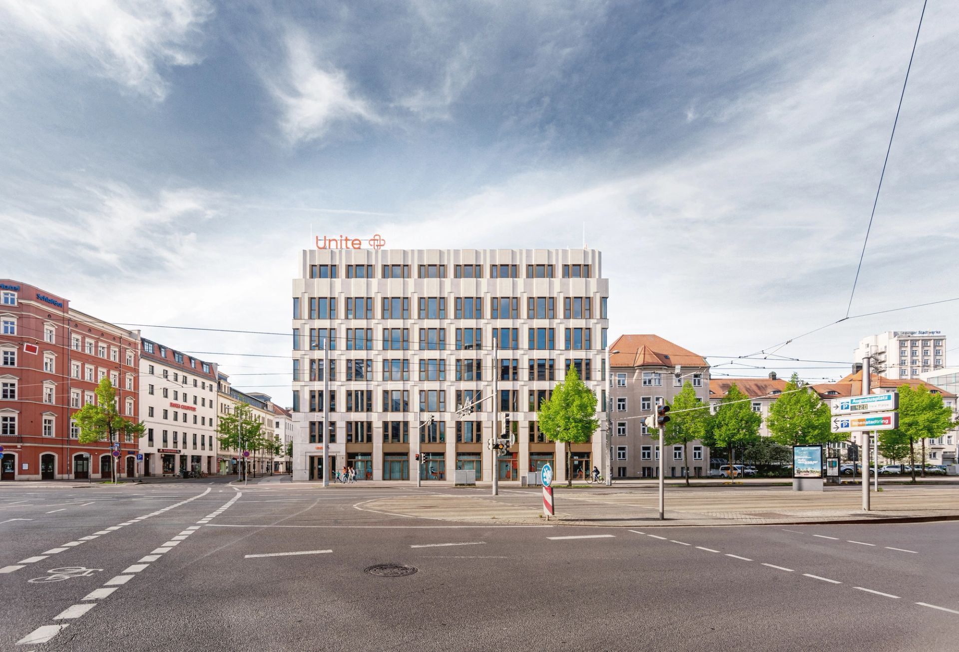 Europazentrale für Unite, Leipzig – Ansicht