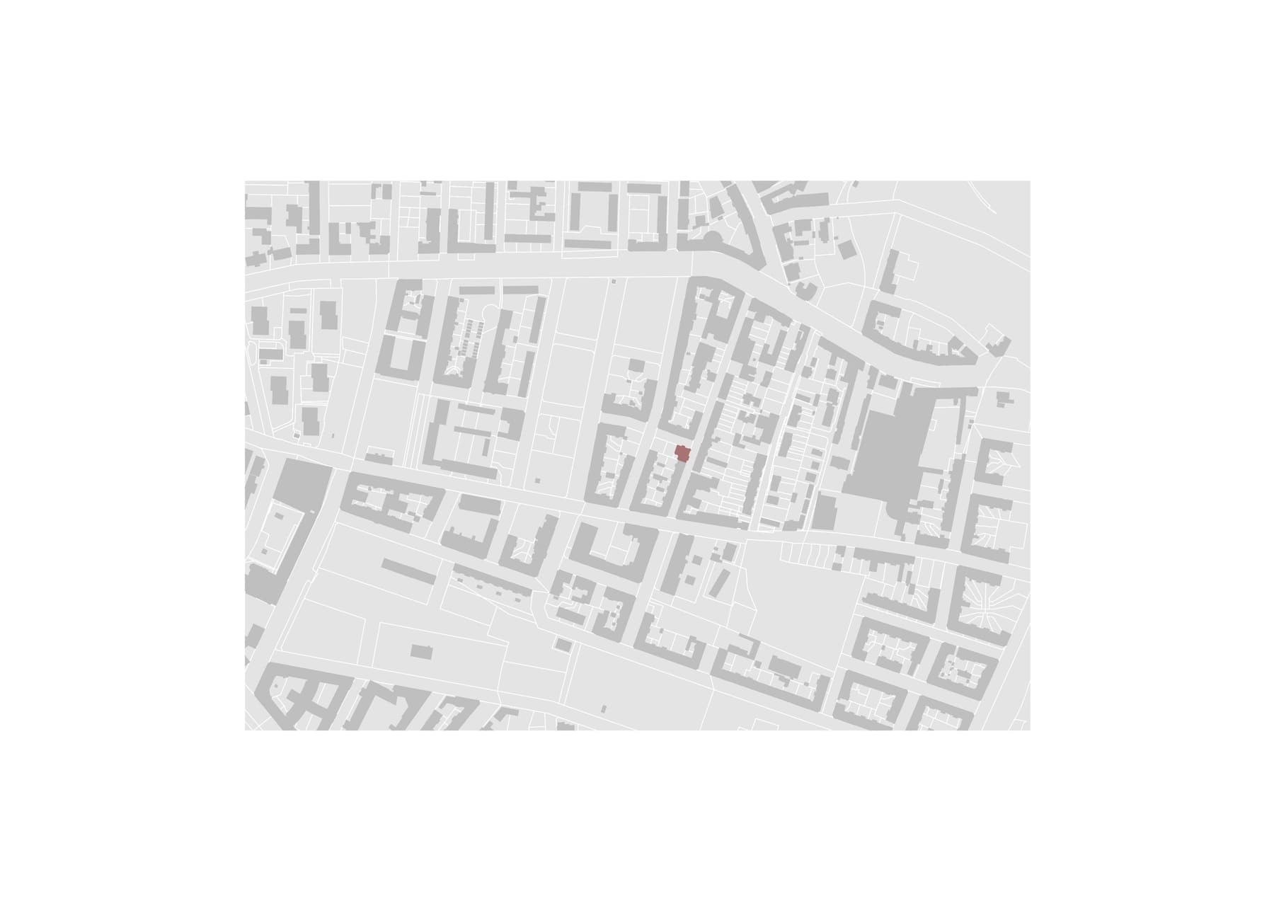 Lageplan Wohnhaus Frommannstrasse