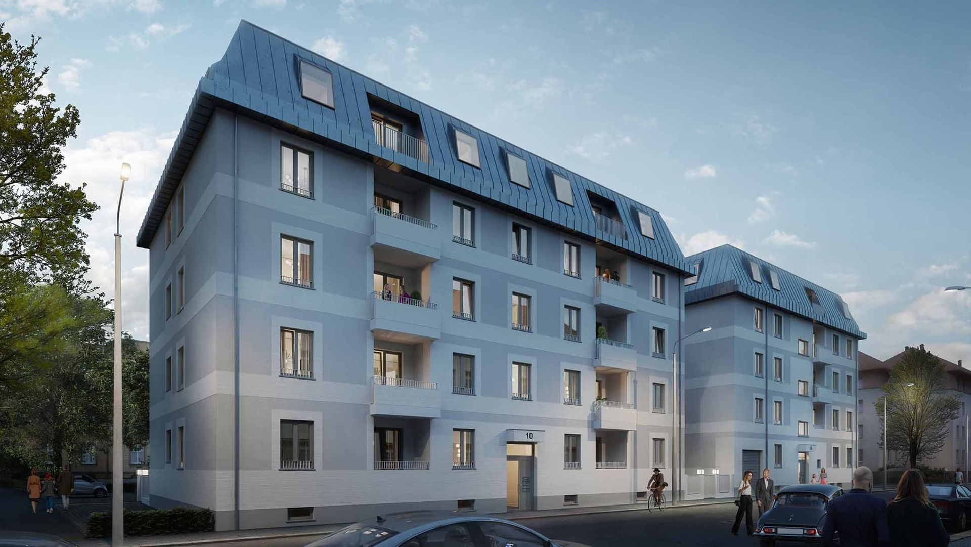 Zwei Wohngebäude in Plagwitz, Leipzig – Bild 2