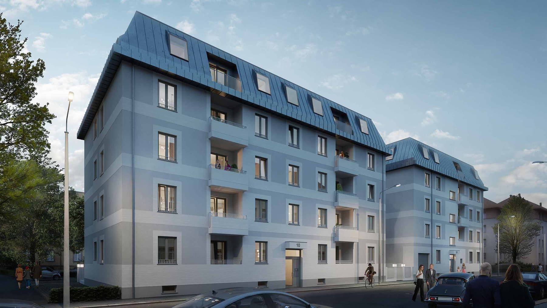 Zwei Wohngebäude in Plagwitz, Leipzig – Bild 2