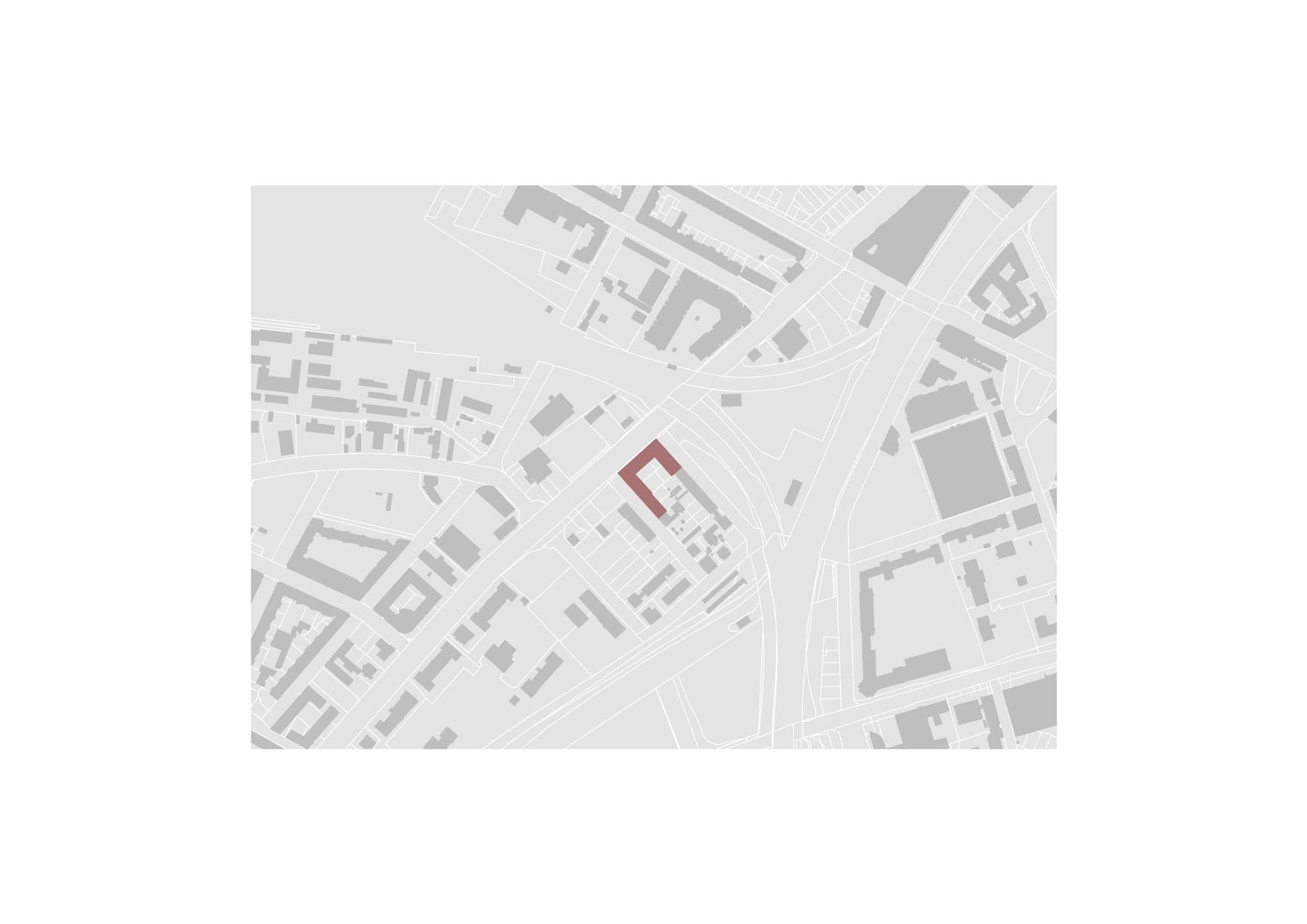 Lageplan Bürogebäude Dresden