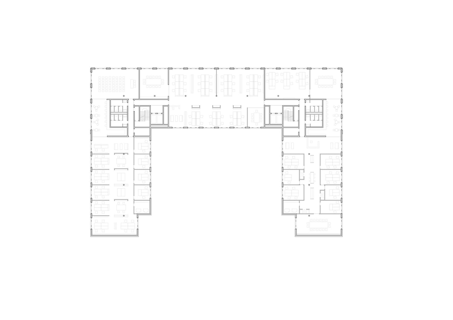 Grundriss OG Bürogebäude Dresden