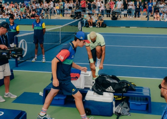 US Open for Vogue photographed by Timothy O'Connell