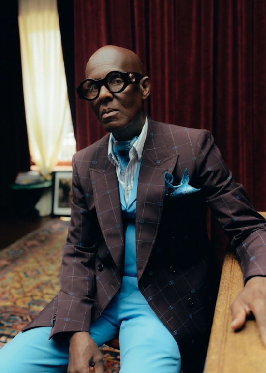 Dapper Dan for The Financial Times photographed by Timothy O'Connell