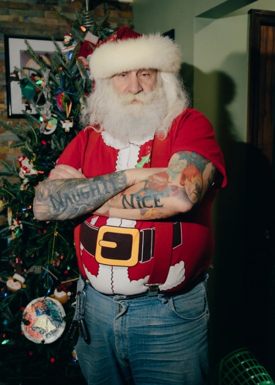 Santa Claus for The New York Times photographed by Timothy O'Connell
