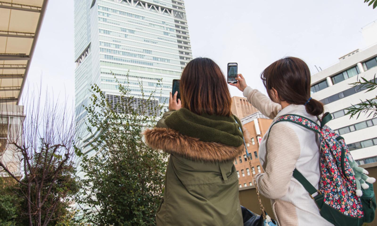 15 minutes walk to Abeno Harukas