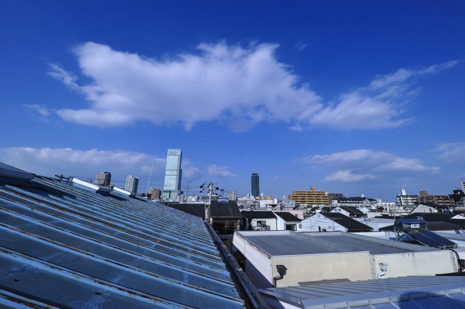 Vous pouvez voir Abeno Harukas depuis le toit-terrasse