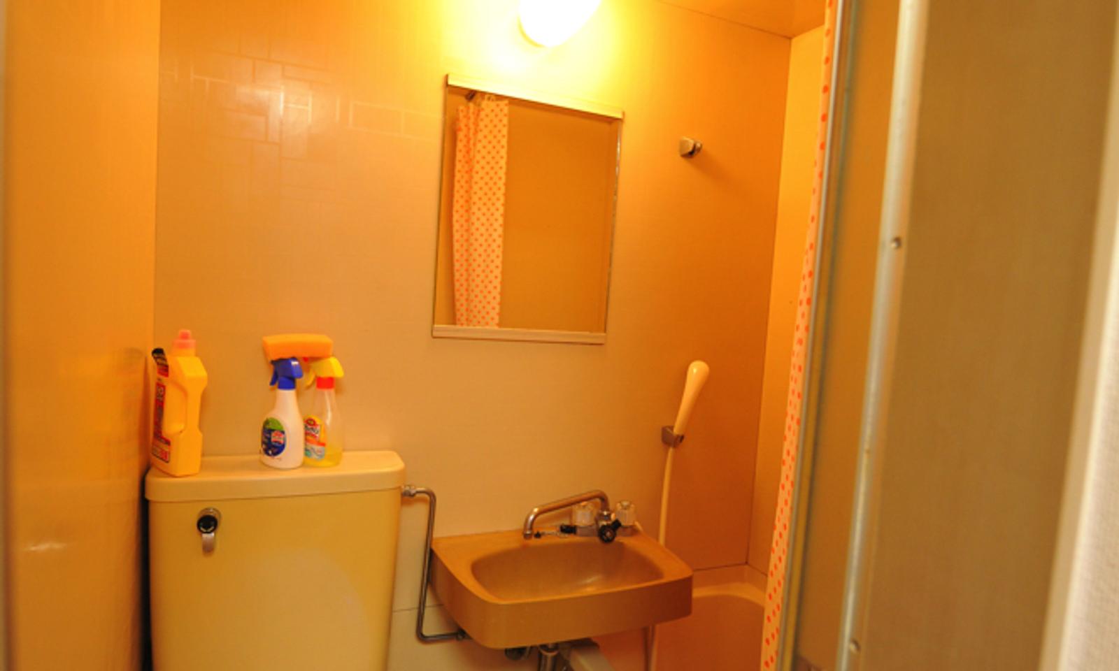 Toutes les chambres ont des toilettes, une douche et une baignoire.