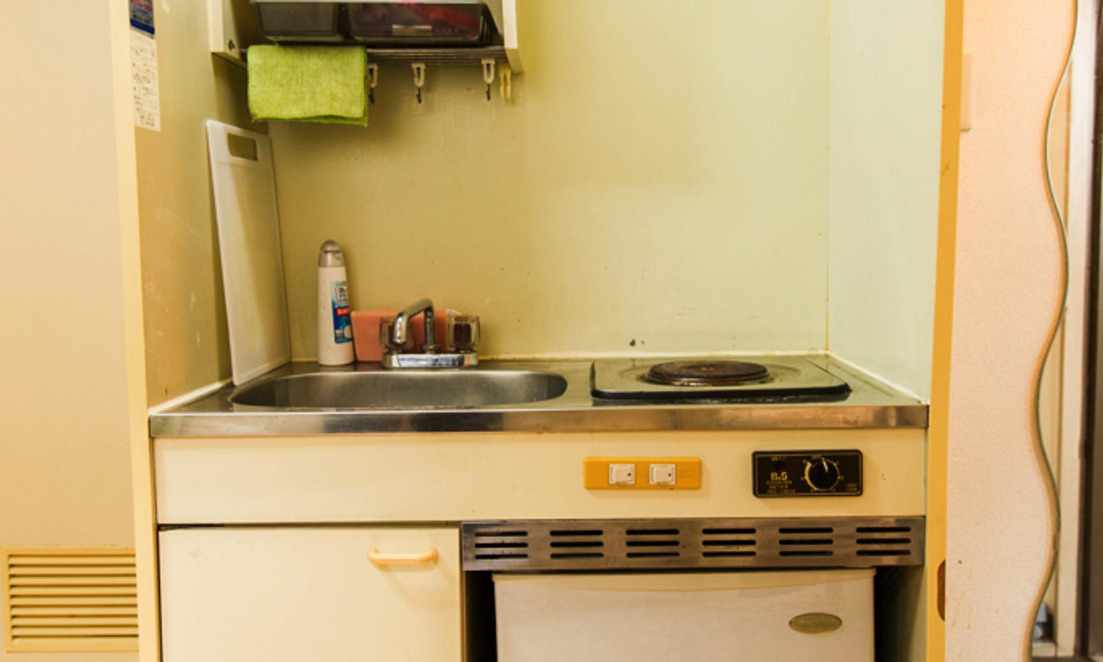 Toutes les chambres ont des cuisines.