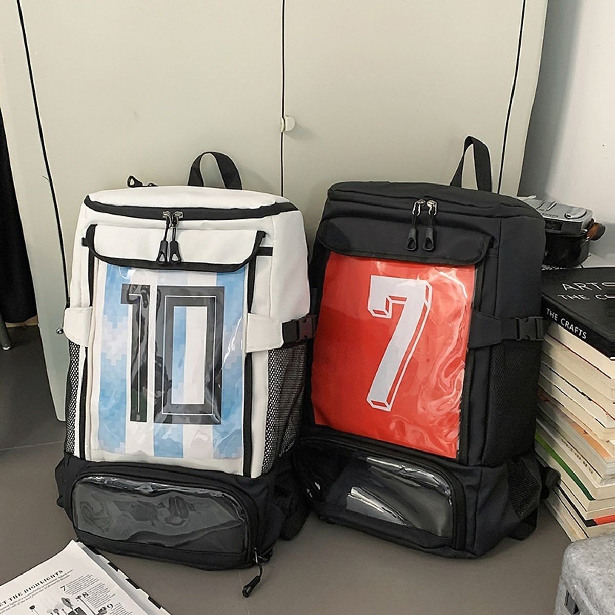 Sporty Men's Multi-pocket basketball Backpack Tailor-Made