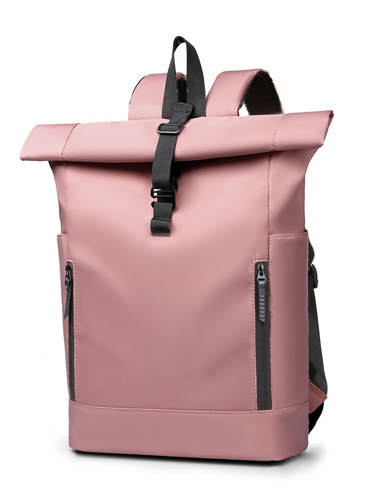 Minimalist Women's Roll-Top Backpack Custom Contract Manufacturer