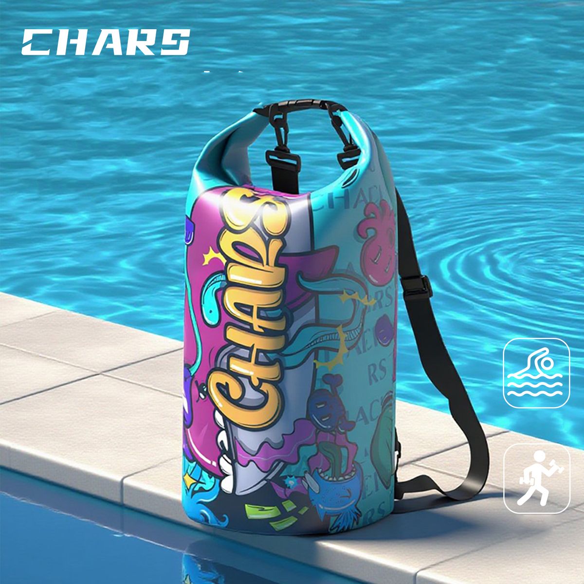 Sporty Unisex Water-resistant Dry Sack Bag Tailor-Made