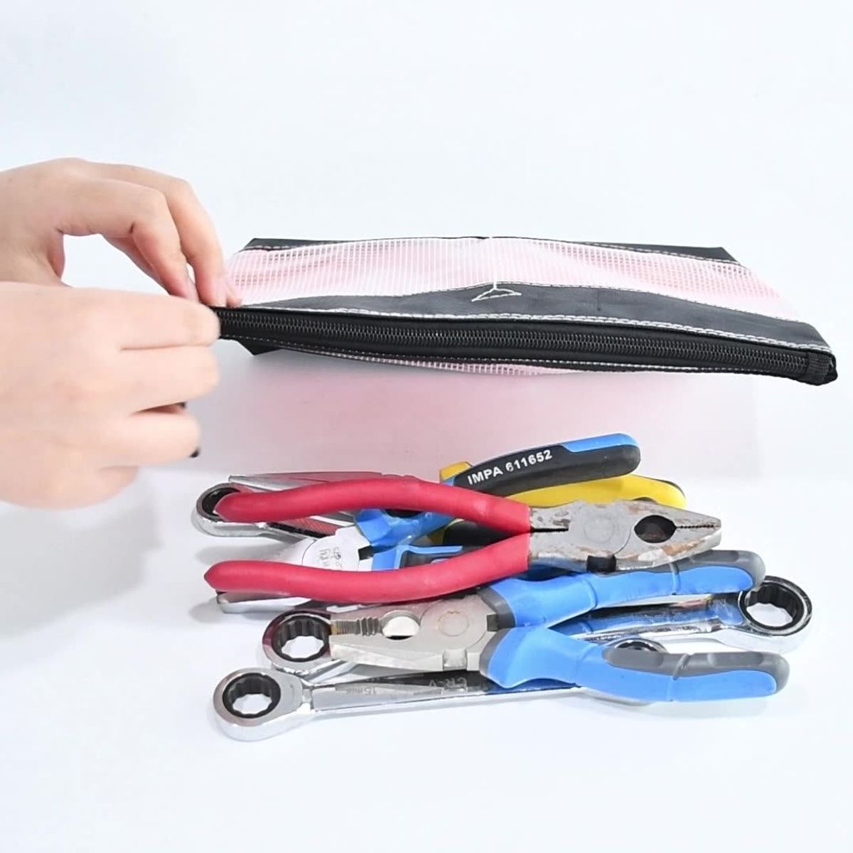 Transparent PVC tool bag Waterproof Pouch Tailor-Made