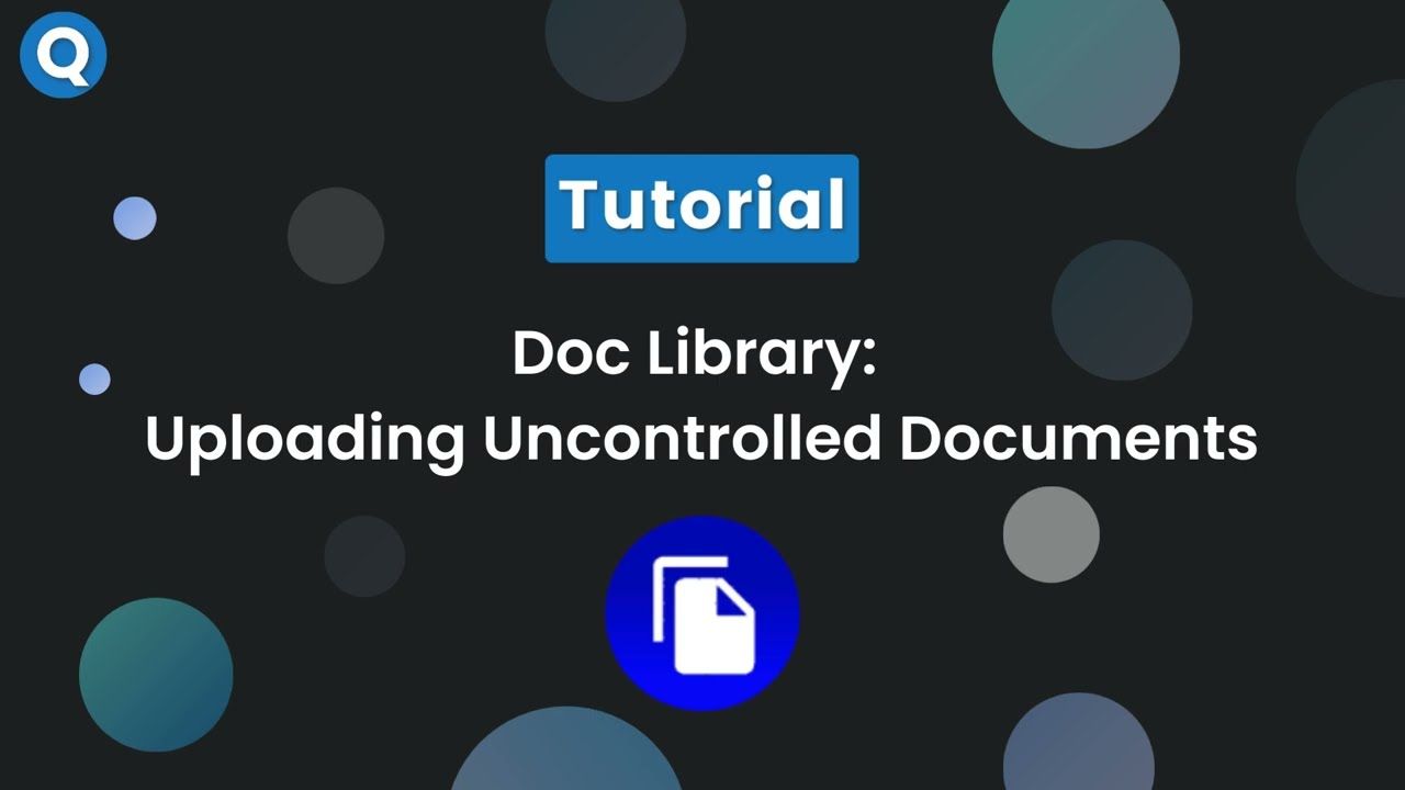 DL   Uploading Uncontrolled Documents