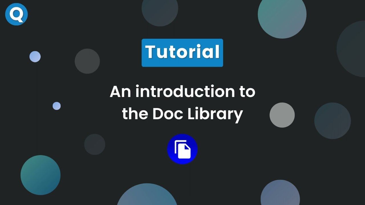 Document Library introduction