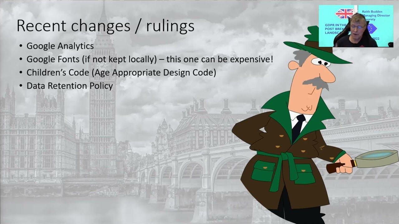 Keith GDPR | Q-Hub Webinar | 22/03/22