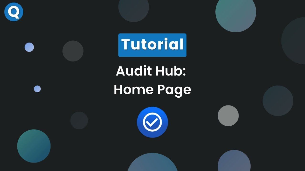 Audit Hub - Home Page