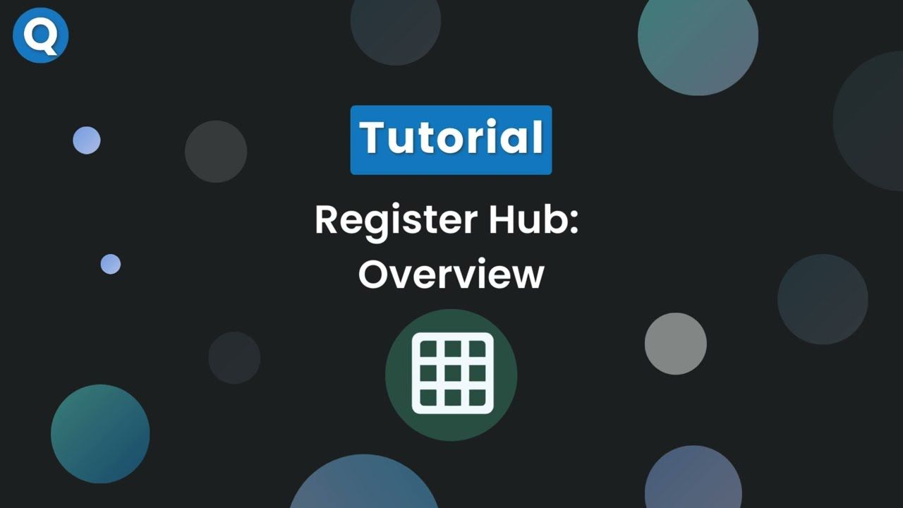 Register Hub - Overview