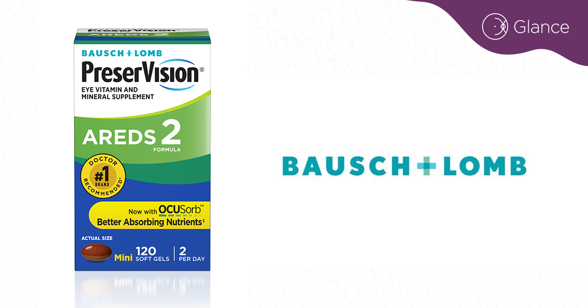 Bausch + Lomb Releases PreserVision AREDS 2 Mini Soft Gels With OCUSorb