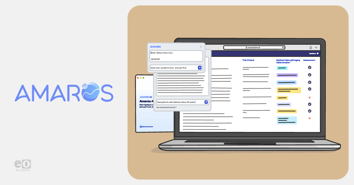 Amaros secures Series A financing for AI ophthalmic evidence platform