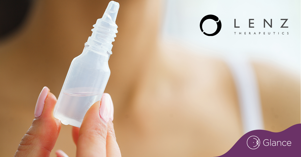 Eye Repotts LENZ Therapeutics reports positive phase 3 data for presbyopia eye drops