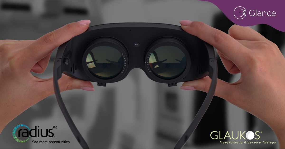 Glaukos partners with Radius XR on wearable diagnostic system
