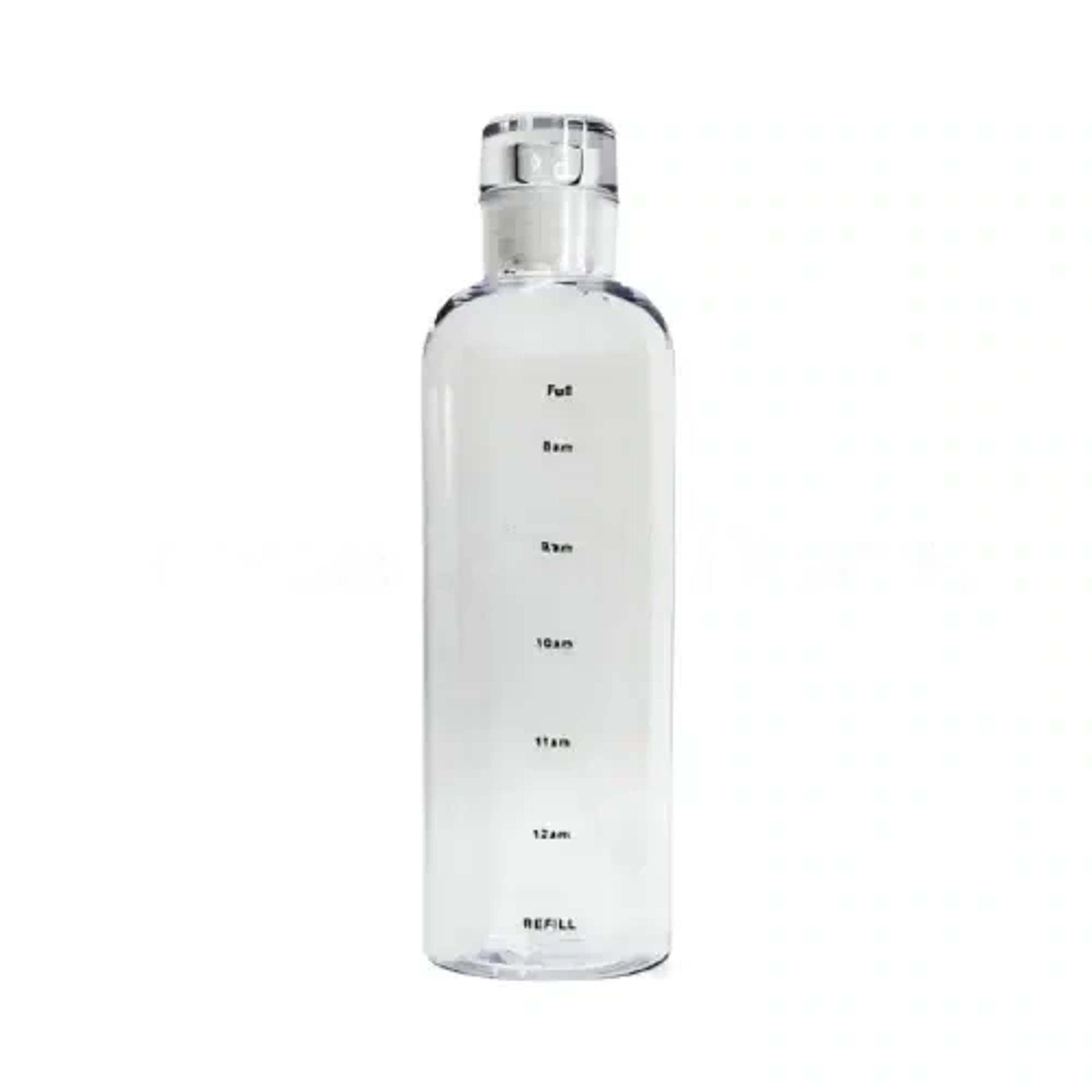Transparent Borosilicate Water Bottle