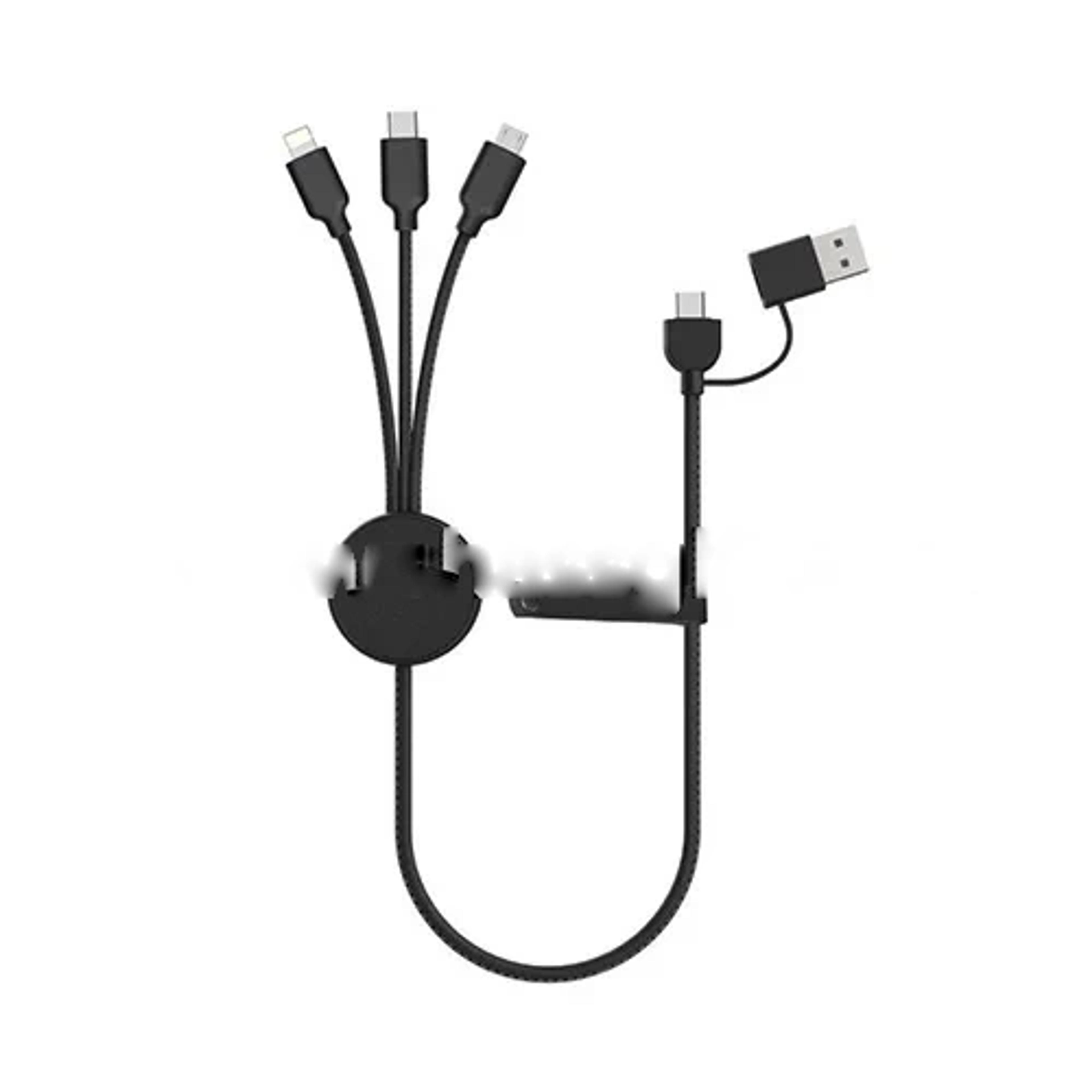 Recycled 6-in-1 Charging Cable