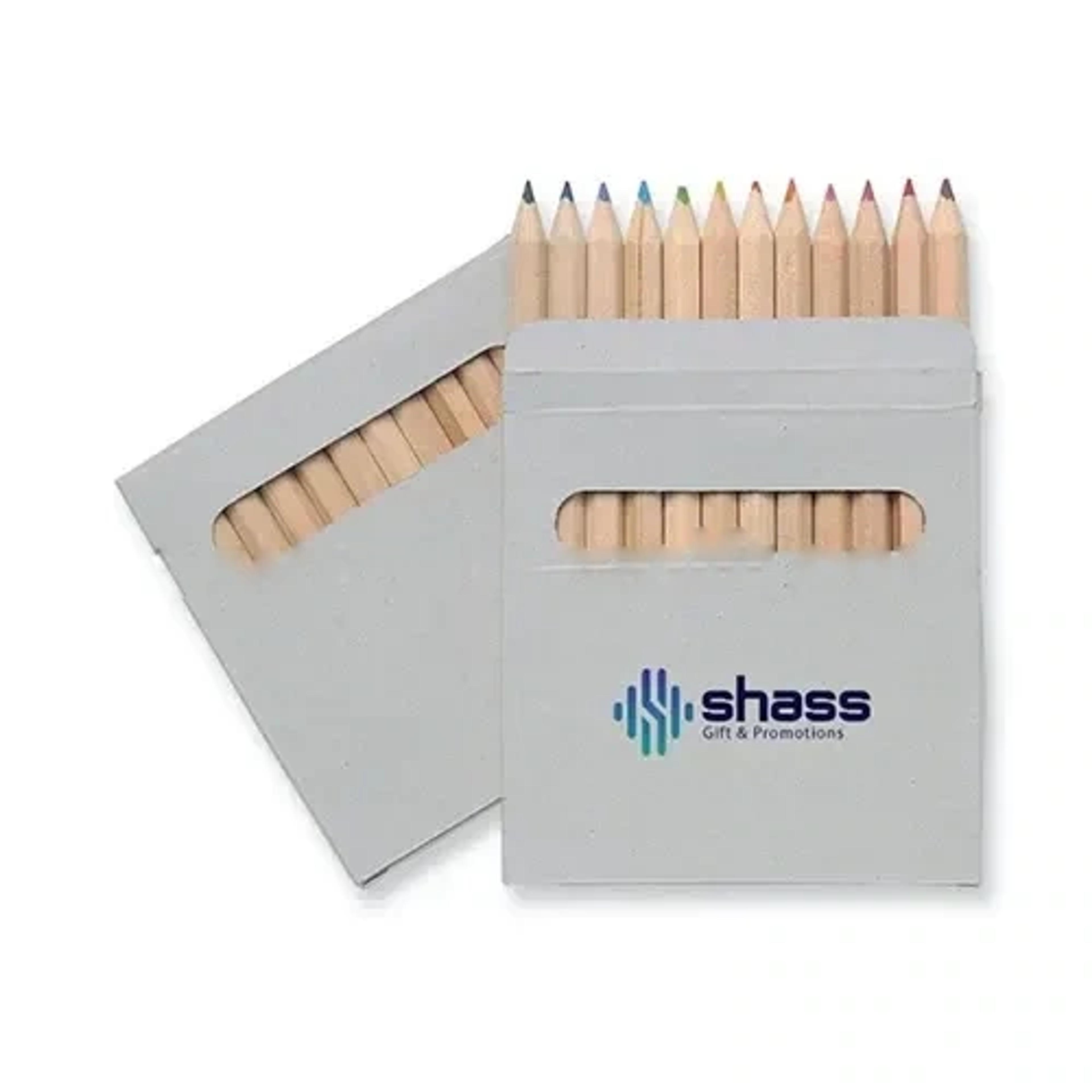 12 Colored Pencils Set