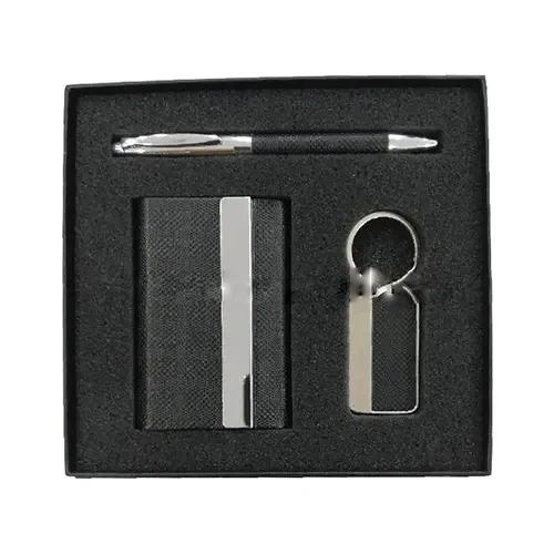 Card Holder, Keychain & Pen Set