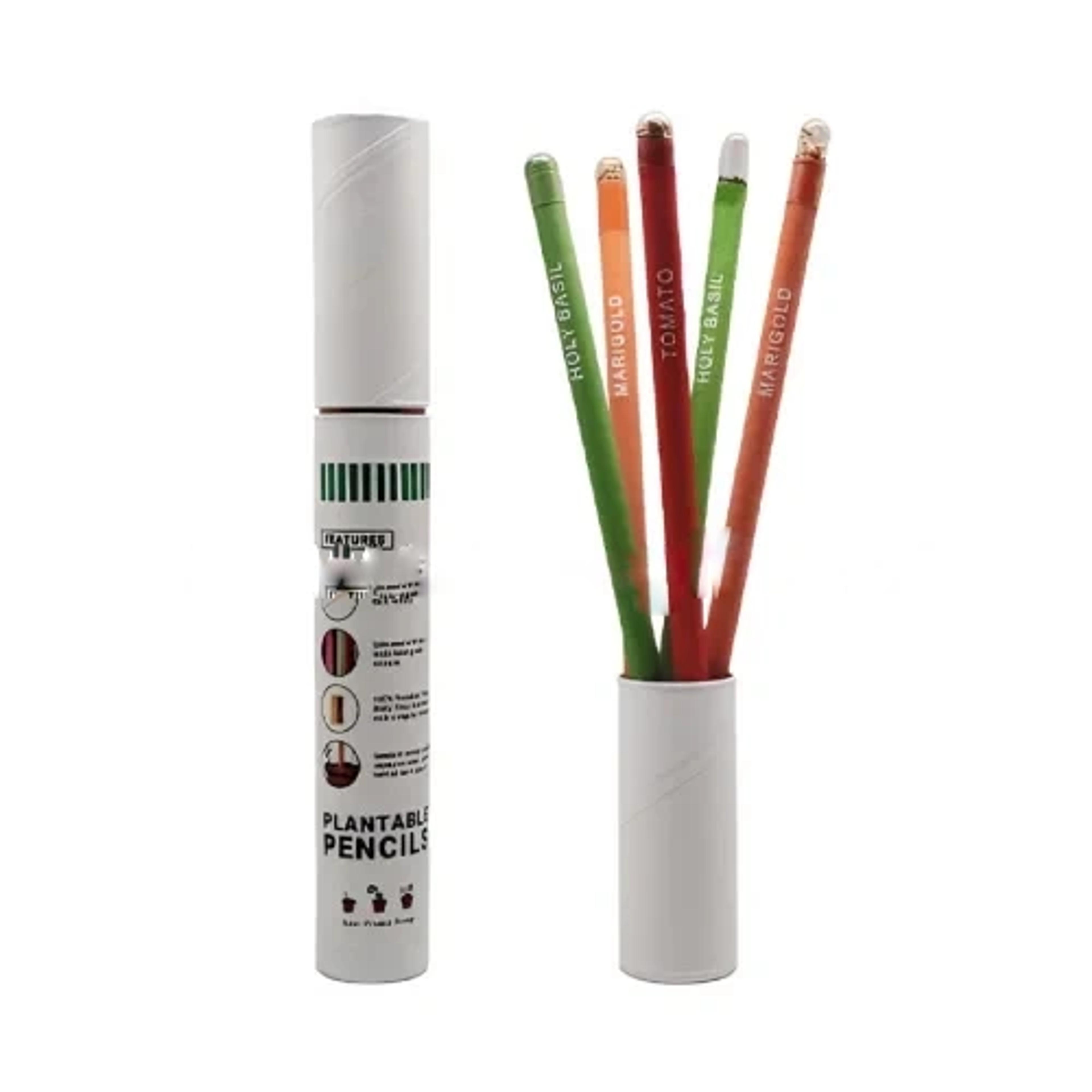 Plantable Seed Pencils Set of 5