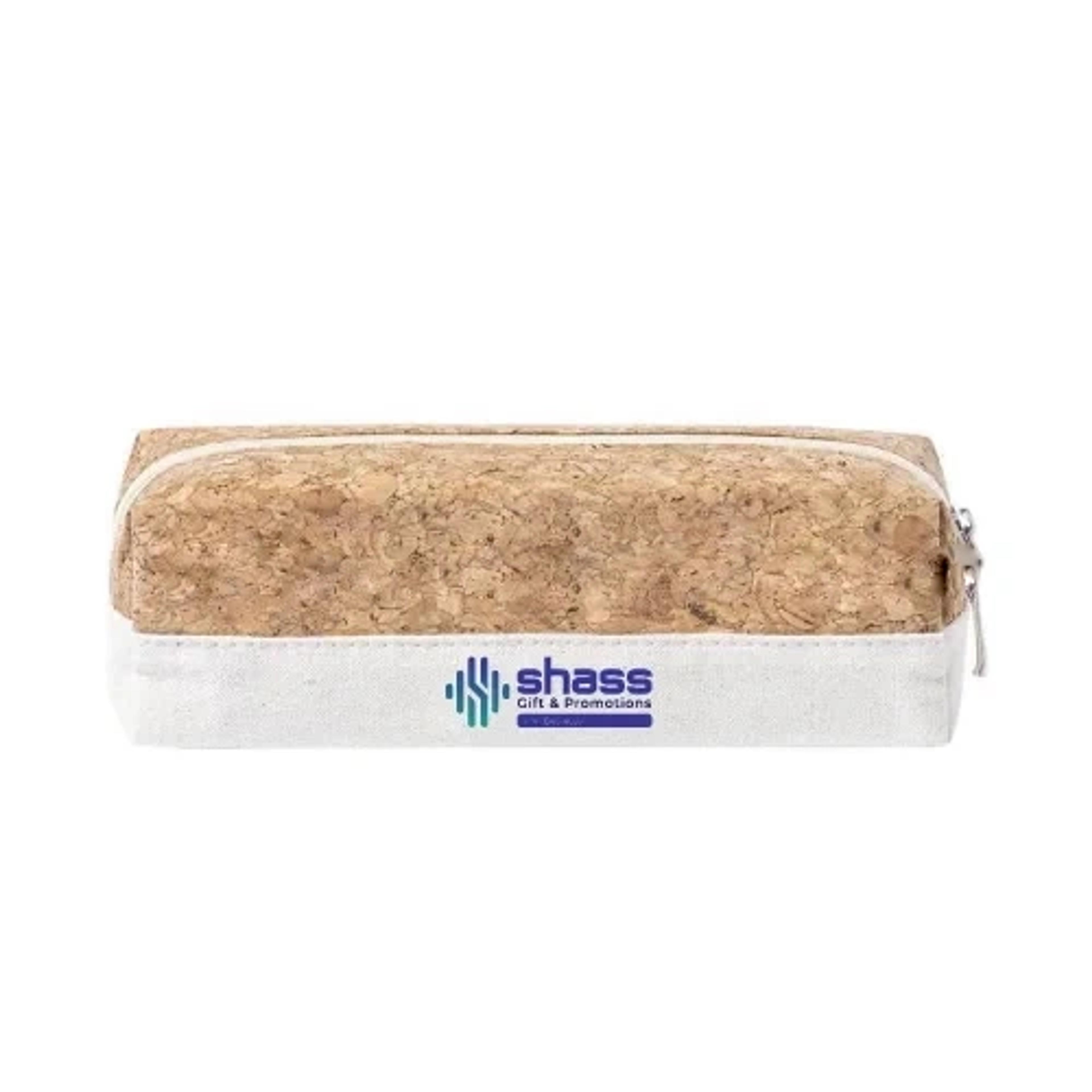 Recycled Cotton Cork Pencil Case