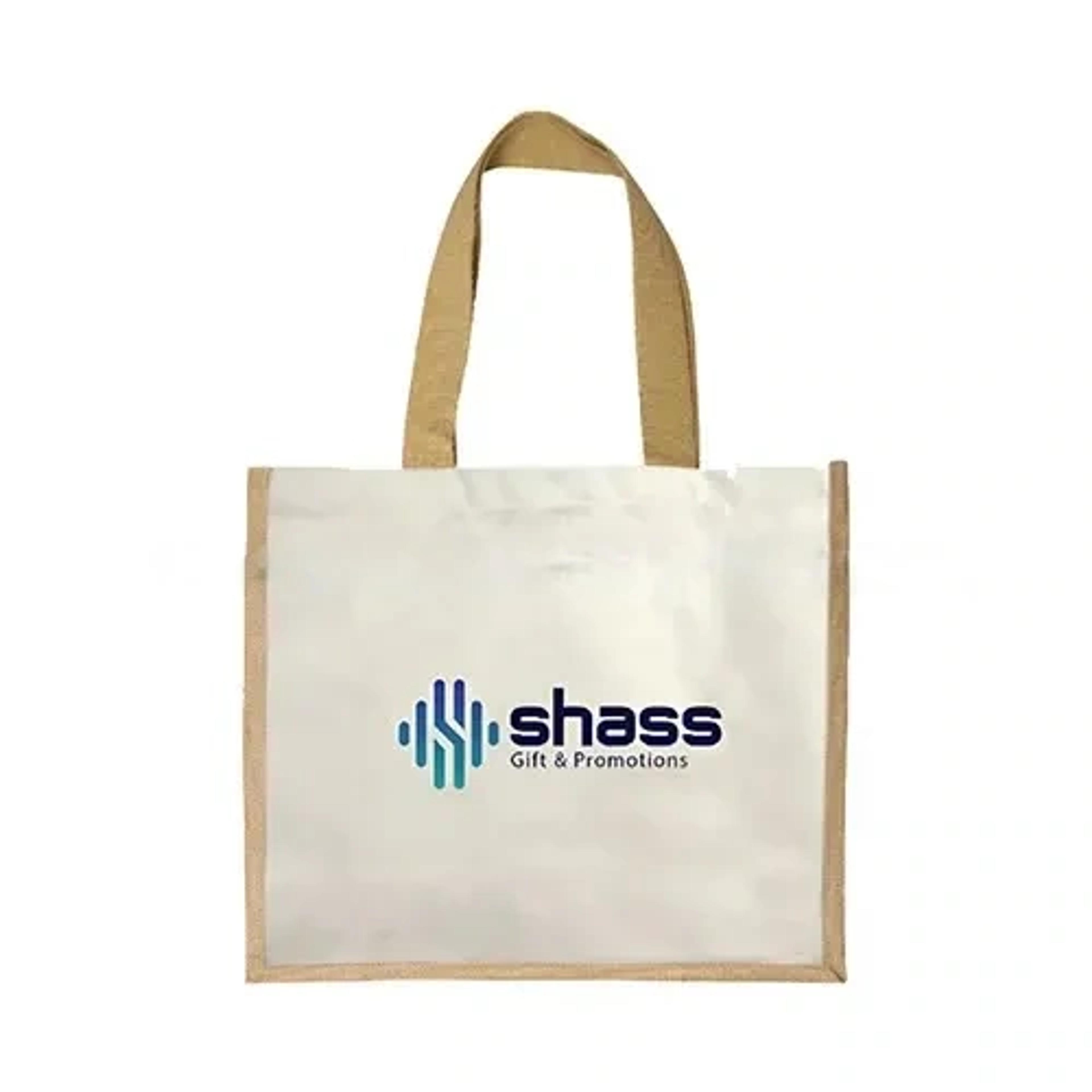 Jute & Cotton Shopping Bag
