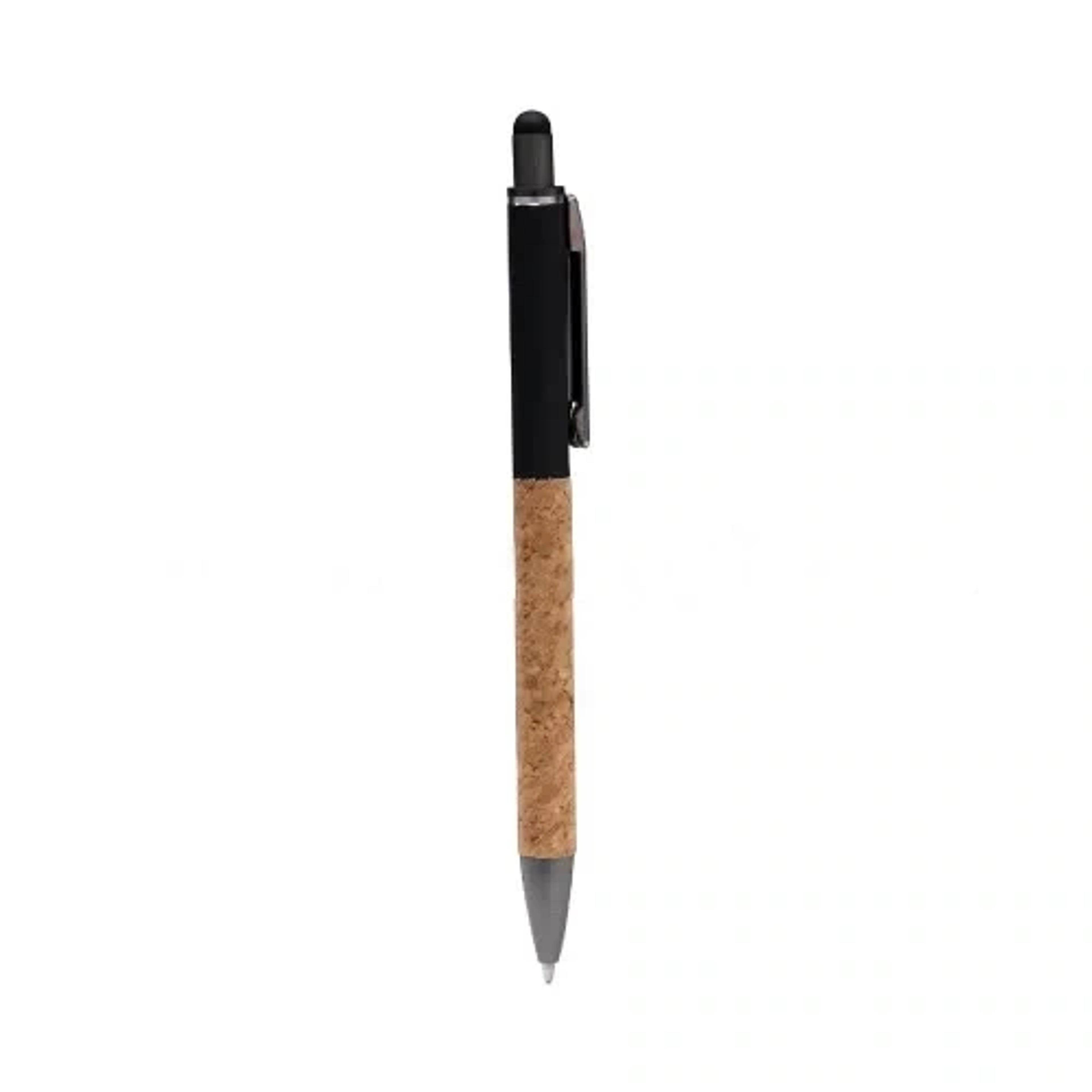 Cork Pen With Stylus