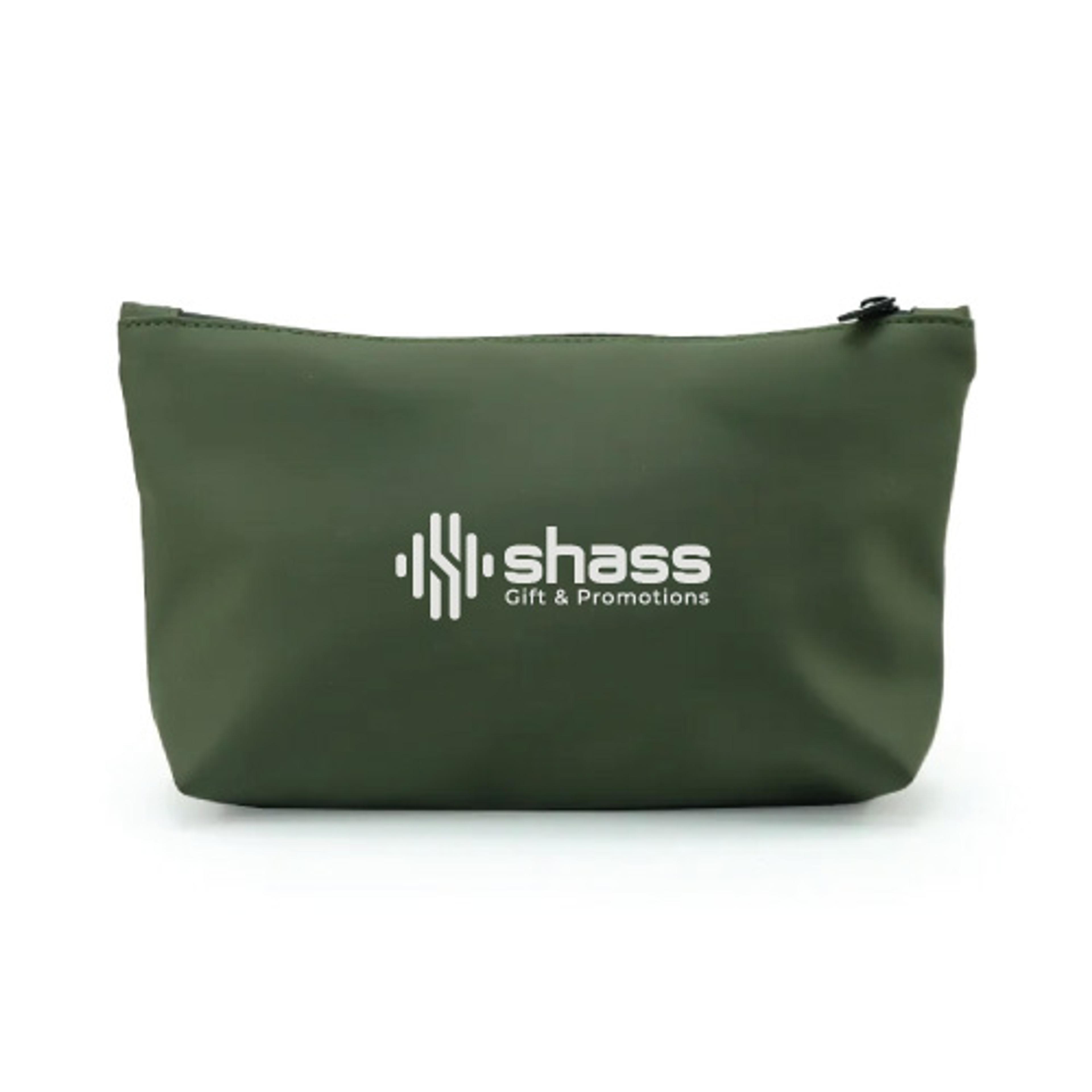 Cosmetic zipper pouch