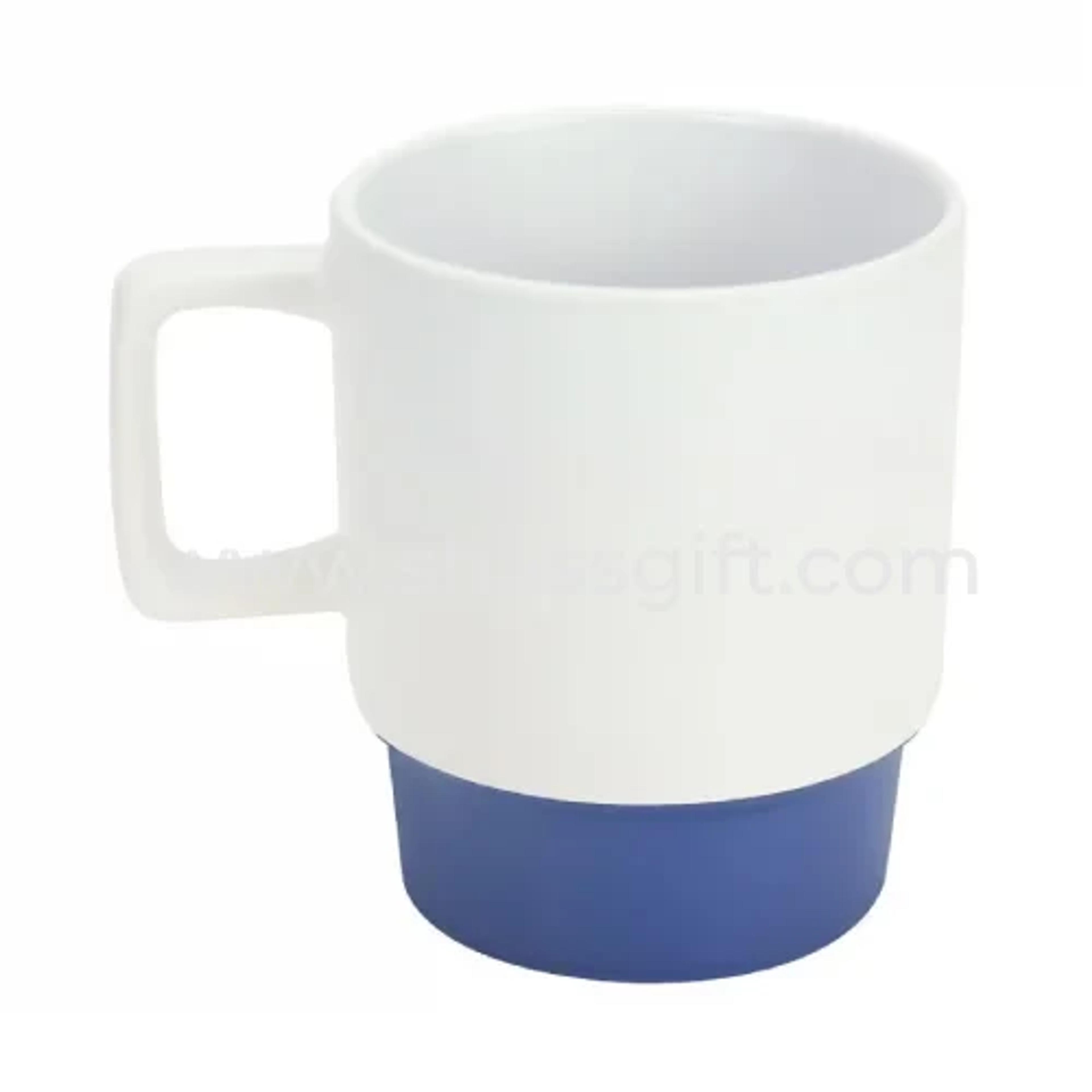 Promotional Ceramic Mugs With Bottom Clay In 12 Oz, Matte Finish