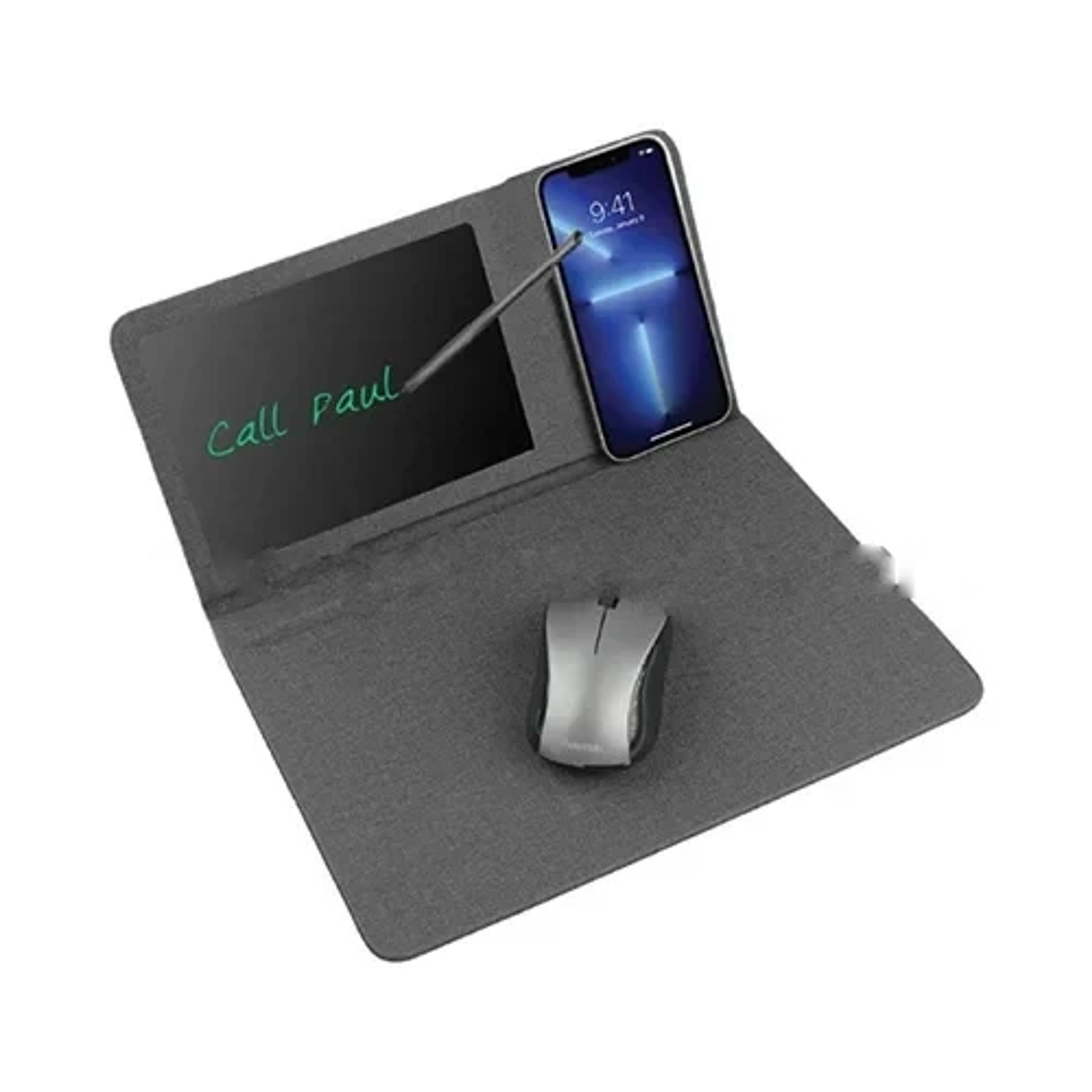 Digital Reusable Writing Mouse Pad &amp; Wireless Charger