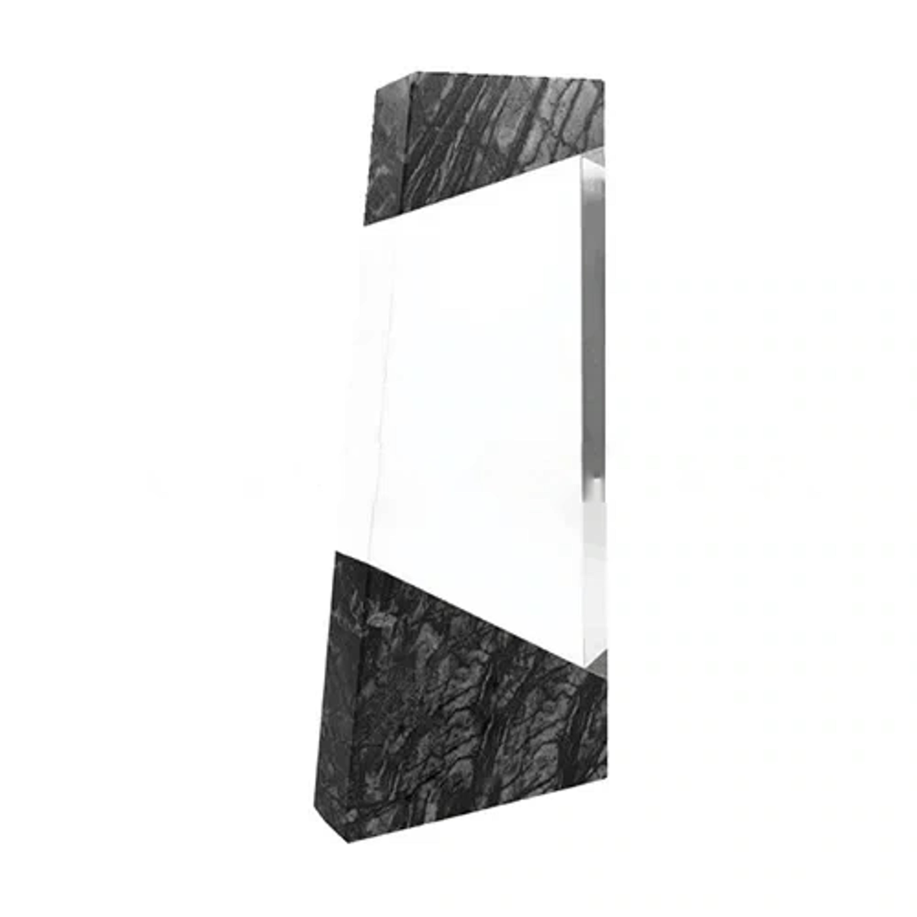 Crystal Awards with Top and Bottom Marble Design