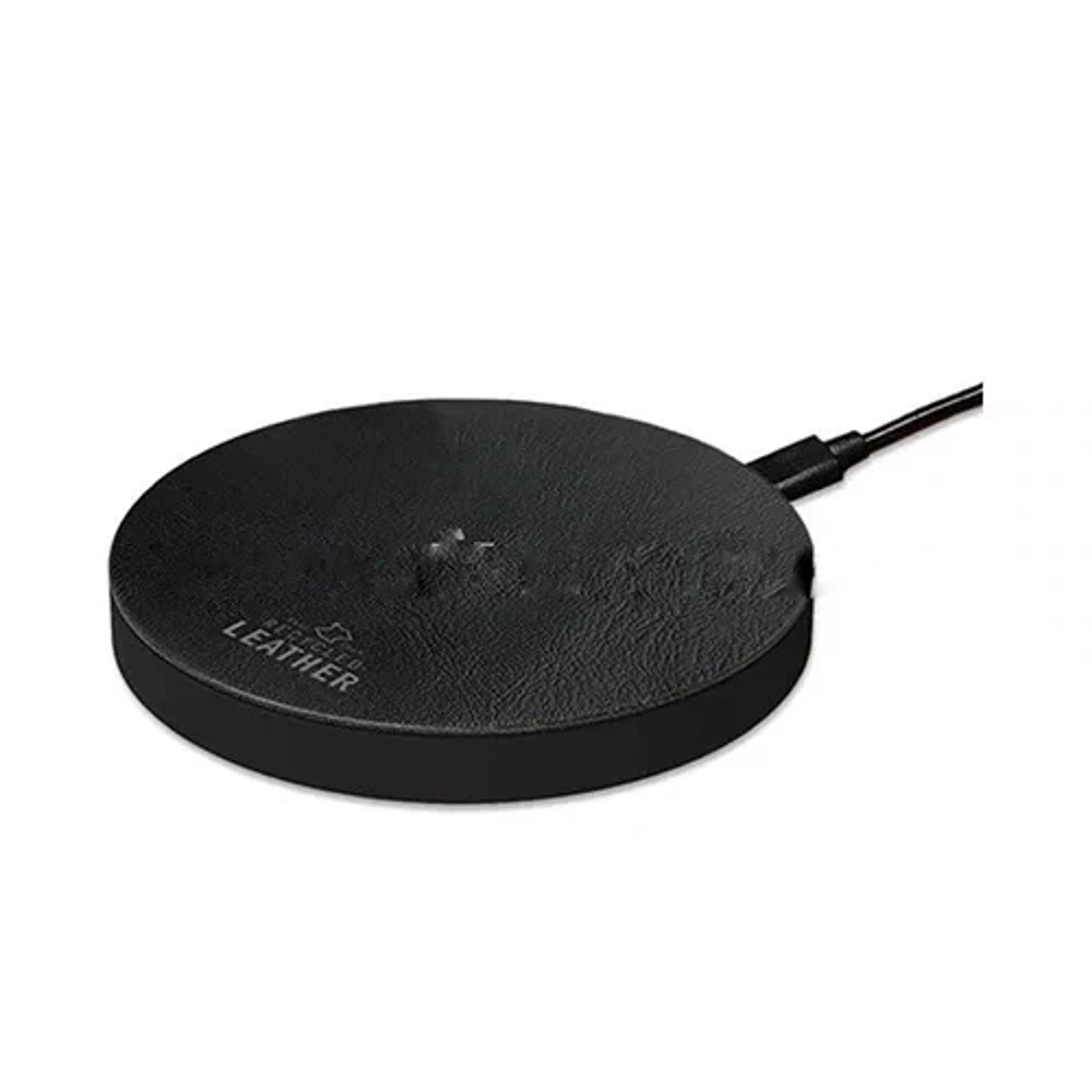 Recycled Leather 15w Wireless Charger