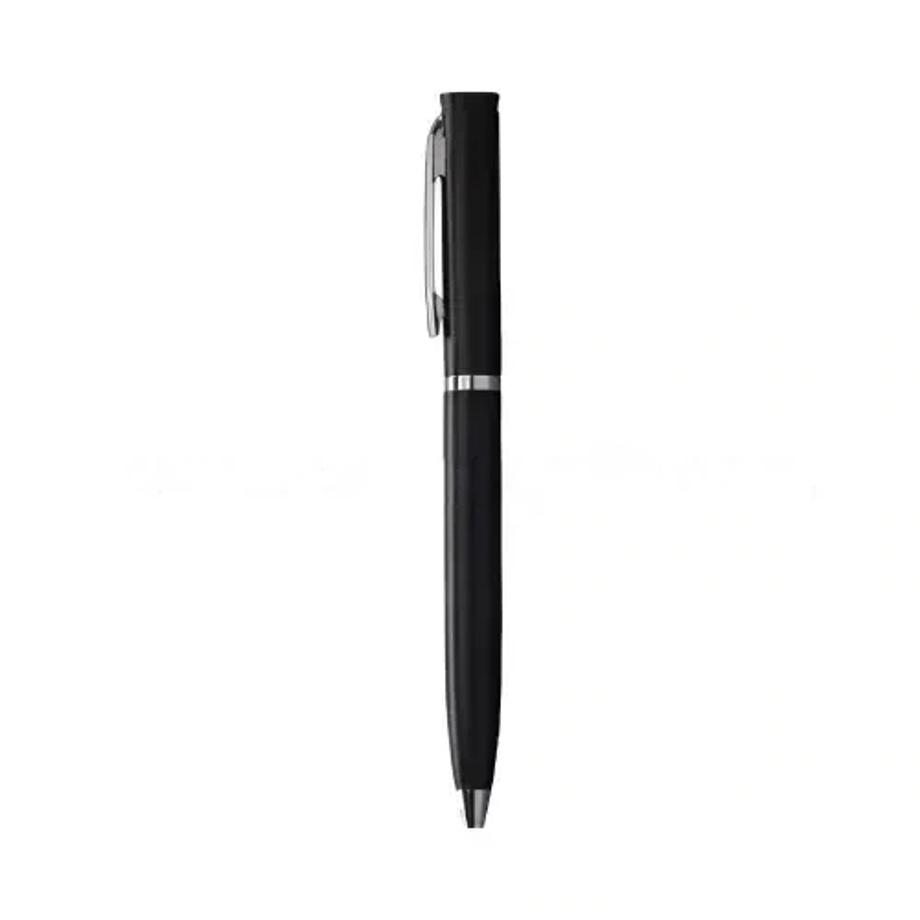Lean Black Color Thin Metal Pen