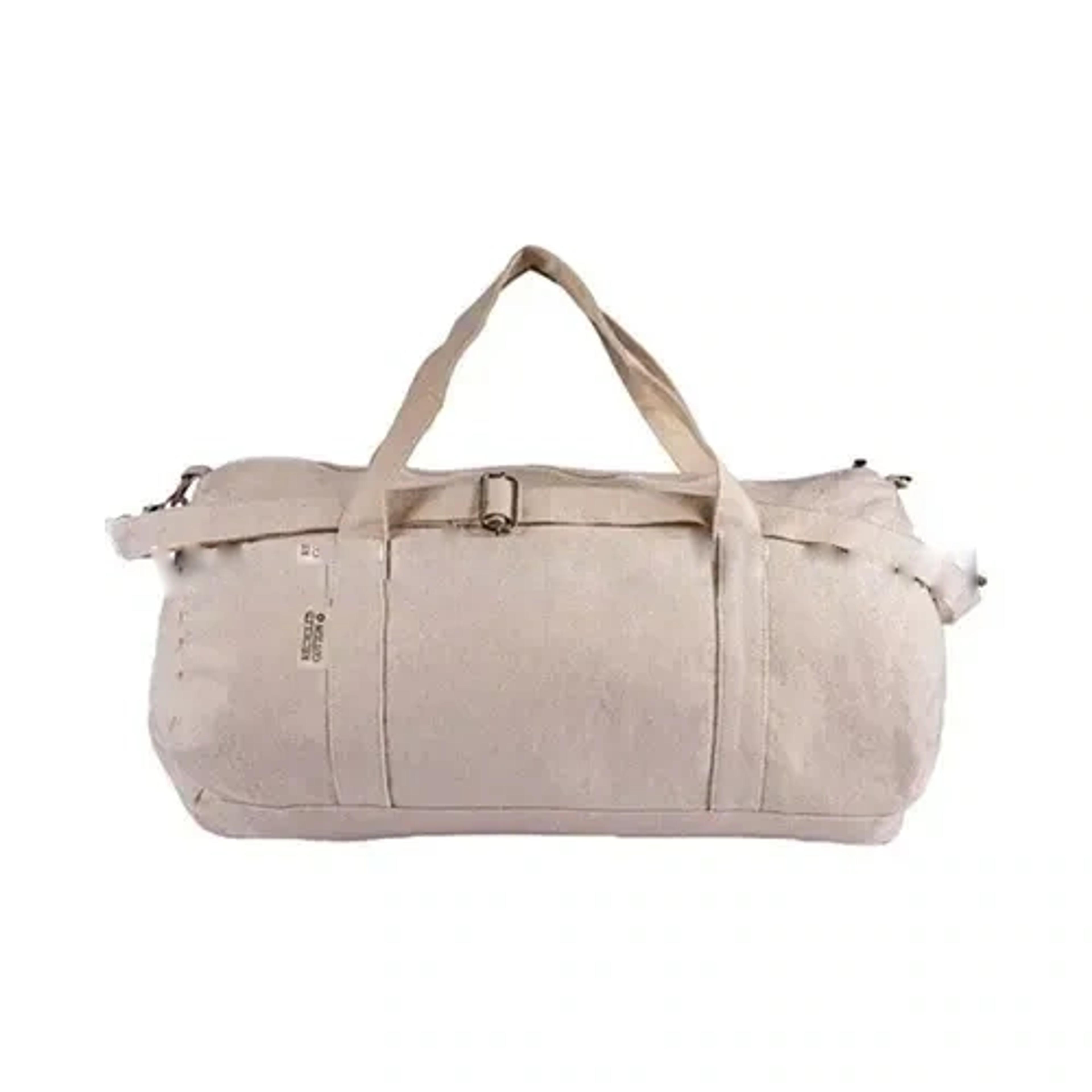 Recycled Cotton Duffel Gym Bag