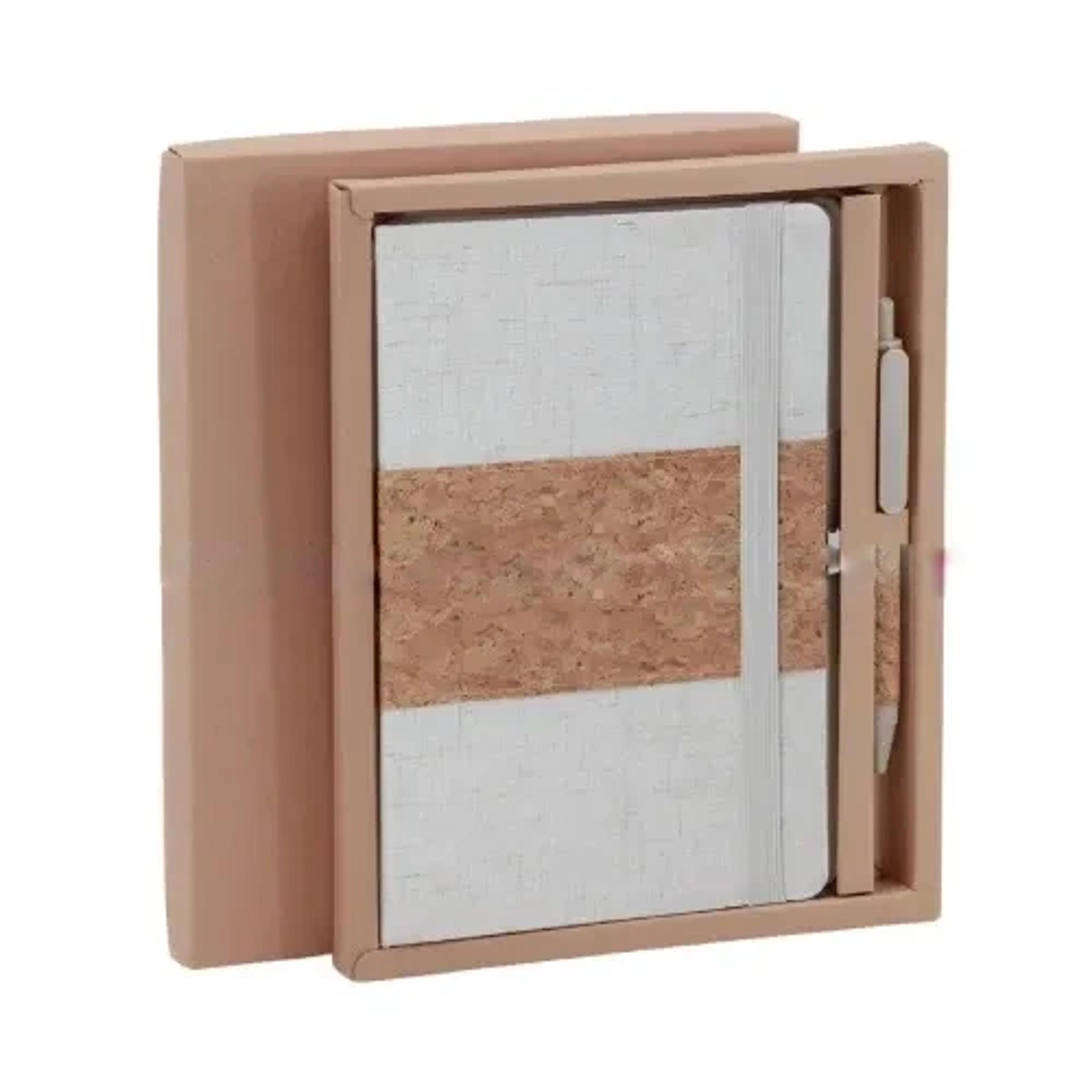 Cork Notebook Set